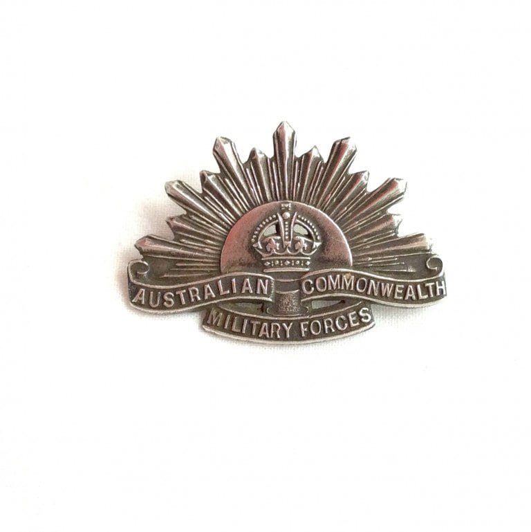 Australian WWII Sterling Silver Rising Sun Nurses Badge - Southside ...