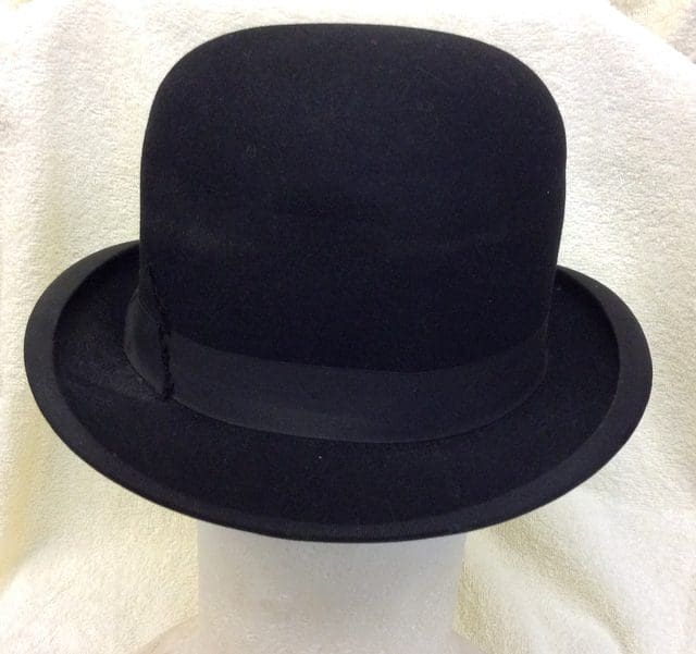 Vintage Black Bowler Hat G A Dunn & Co Ltd c 1960's (1) - Southside ...